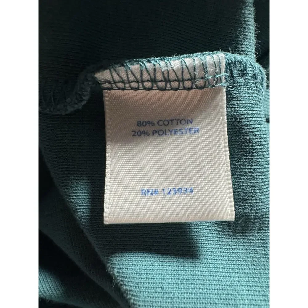 Southern Tide Boys S Teal Stripe Logo Pullover Hoodie